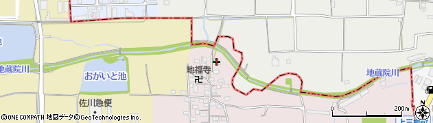 奈良県大和郡山市上三橋町284周辺の地図
