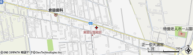 岡山県岡山市中区倉益50周辺の地図