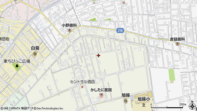 〒703-8264 岡山県岡山市中区倉富の地図