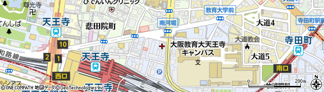 大阪南ＹＭＣＡウェルネスセンター周辺の地図