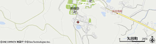 奈良県大和郡山市矢田町3772-1周辺の地図