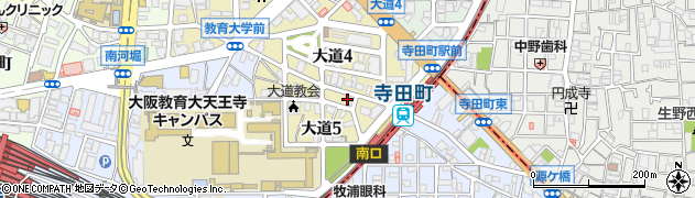 住まい’Ｓ・ＤＥＰＯねっと大阪支店周辺の地図