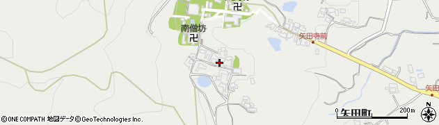 奈良県大和郡山市矢田町3767周辺の地図
