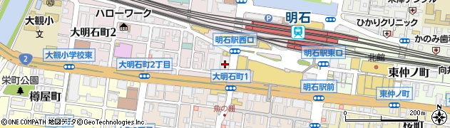 リケン補聴器センター明石店周辺の地図