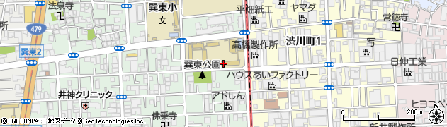 大阪府立生野支援学校周辺の地図