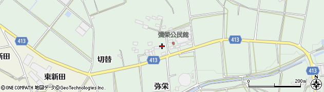 愛知県田原市六連町一本木92周辺の地図