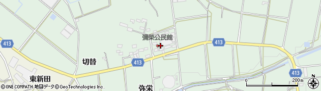 愛知県田原市六連町一本木111周辺の地図