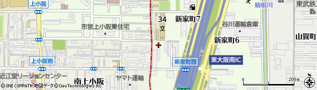 株式会社阪田塗装店周辺の地図