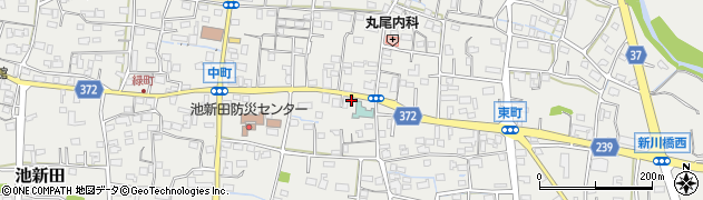 葛川屋菓子舗周辺の地図