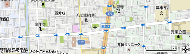 伊賀ヶ西公園周辺の地図