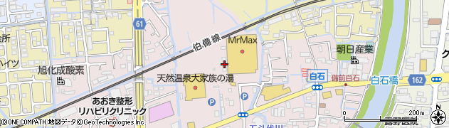 岡山県岡山市北区久米309周辺の地図