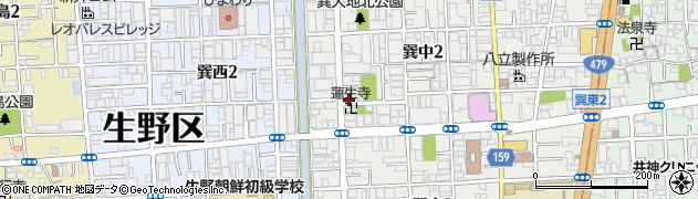 ニック株式会社大阪生野営業所周辺の地図