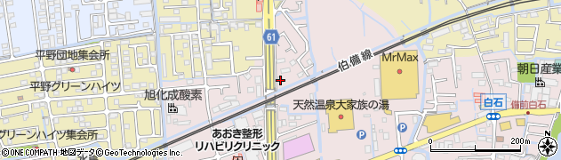 岡山県岡山市北区久米274周辺の地図