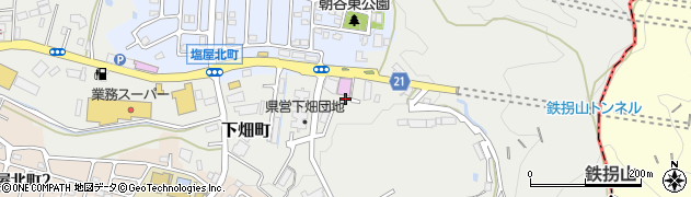 兵庫県神戸市垂水区下畑町西関東林山周辺の地図