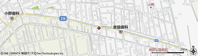岡山県岡山市中区倉益88-4周辺の地図