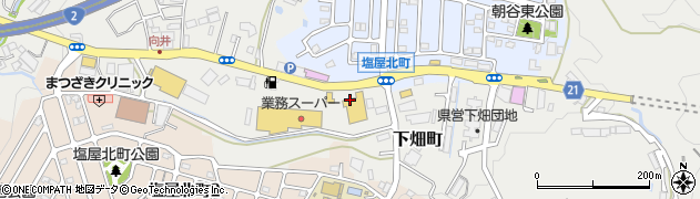 兵庫県神戸市垂水区下畑町（口唐戸）周辺の地図