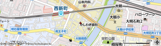 三陽商店周辺の地図