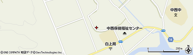島根県益田市白上町787周辺の地図