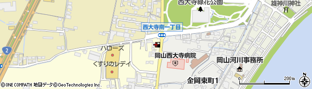 ＥＮＥＯＳ　Ｄｒ．Ｄｒｉｖｅセルフ西大寺金岡店周辺の地図