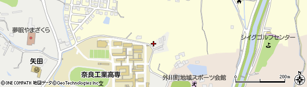 奈良県大和郡山市矢田町553周辺の地図
