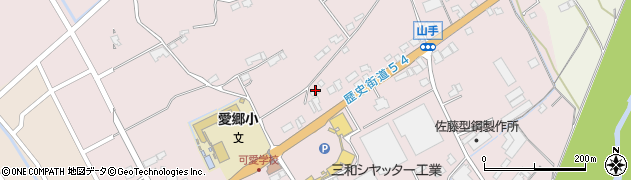 広島県安芸高田市吉田町山手1042周辺の地図