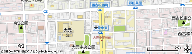 中国労働金庫　ローンセンター岡山西周辺の地図
