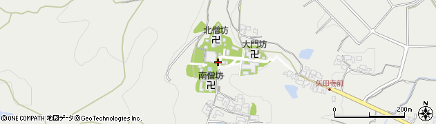 奈良県大和郡山市矢田町3506周辺の地図