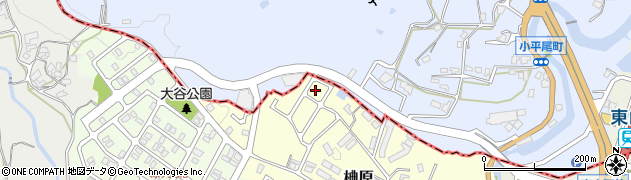 奈良県生駒郡平群町椣原753周辺の地図
