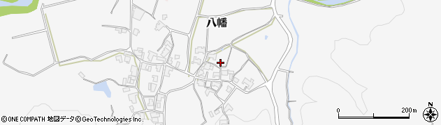 三重県名張市八幡790周辺の地図