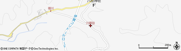 川原田周辺の地図
