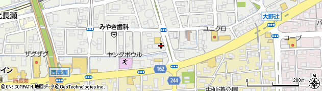 たぬき屋 北長瀬店周辺の地図