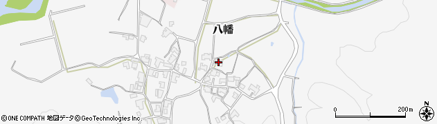 三重県名張市八幡787周辺の地図
