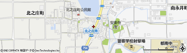 奈良県奈良市北之庄町403周辺の地図