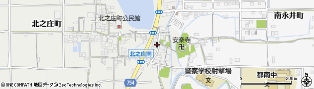 奈良県奈良市北之庄町420周辺の地図