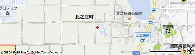 奈良県奈良市北之庄町369周辺の地図