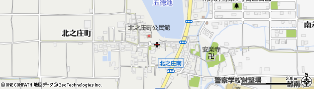 奈良県奈良市北之庄町398周辺の地図