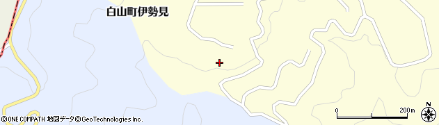 三重県津市白山町伊勢見150-276周辺の地図