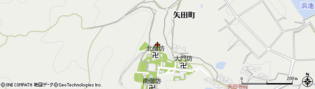 奈良県大和郡山市矢田町7003周辺の地図