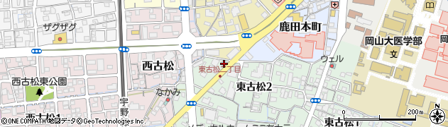 岡山県岡山市北区東古松209周辺の地図