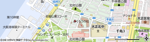 昭和山コーポ周辺の地図