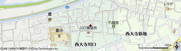 岡山県岡山市東区西大寺川口183周辺の地図