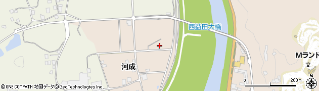 島根県益田市安富町2087周辺の地図