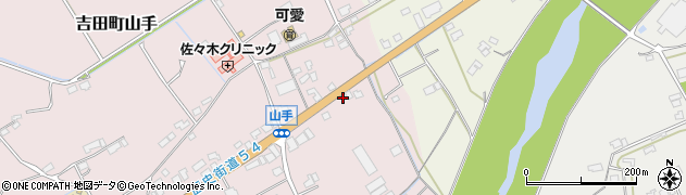 広島県安芸高田市吉田町山手688周辺の地図