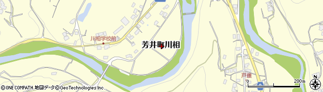 岡山県井原市芳井町川相周辺の地図