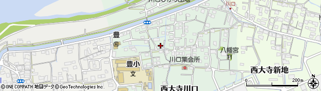 岡山県岡山市東区西大寺川口155周辺の地図