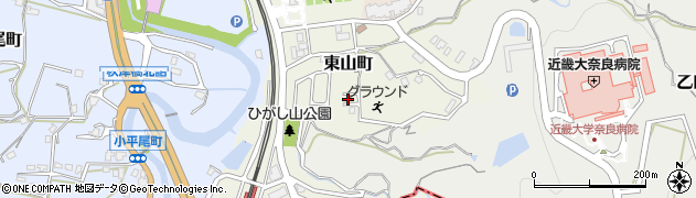 奈良県生駒市東山町1138周辺の地図