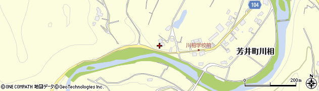 岡山県井原市芳井町川相1682周辺の地図