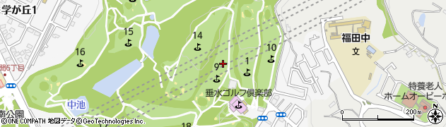 兵庫県神戸市垂水区潮見が丘周辺の地図