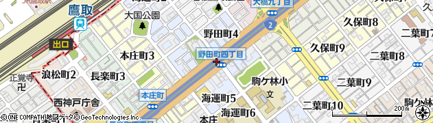 野田町４周辺の地図