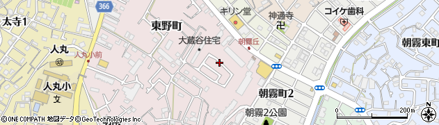県明石職員住宅周辺の地図